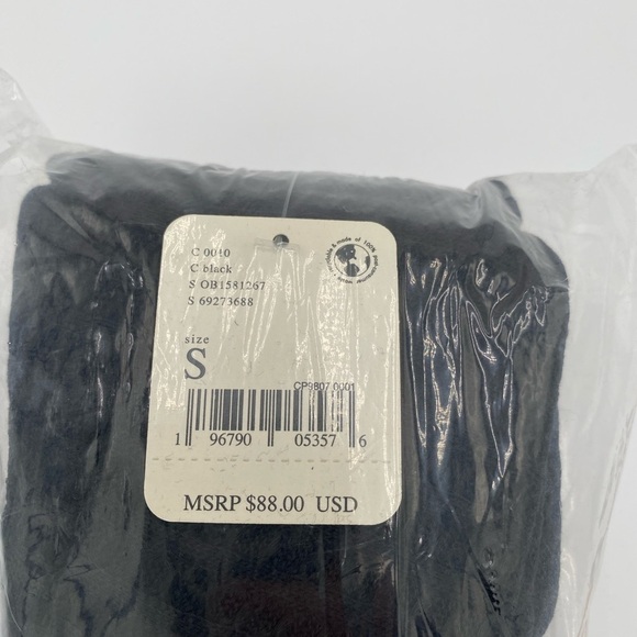 Free People Juicy‎ Long Sleeve Slouchy Turtleneck Shirt Sweater Top Black (NWT) - Picture 4 of 7